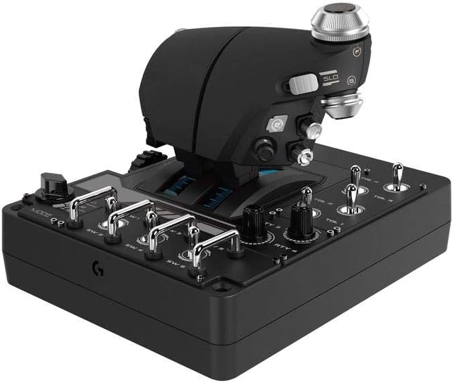 Logitech G X56 H.O.T.A.S Throttle and Joystick Flight Simulator Game Controller - Refurbished