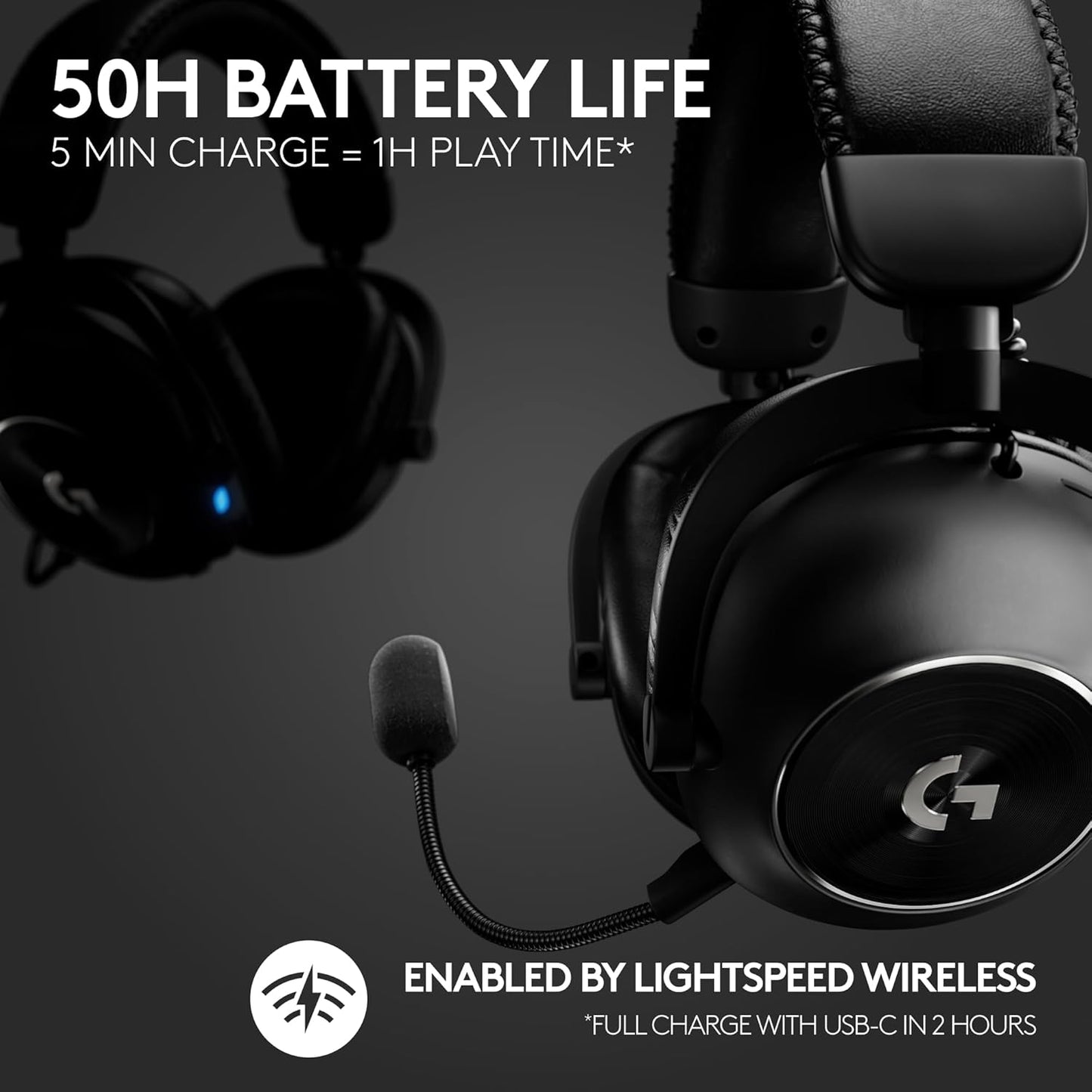 Logitech G PRO X 2 LIGHTSPEED Wireless Gaming Headset - Refurbished