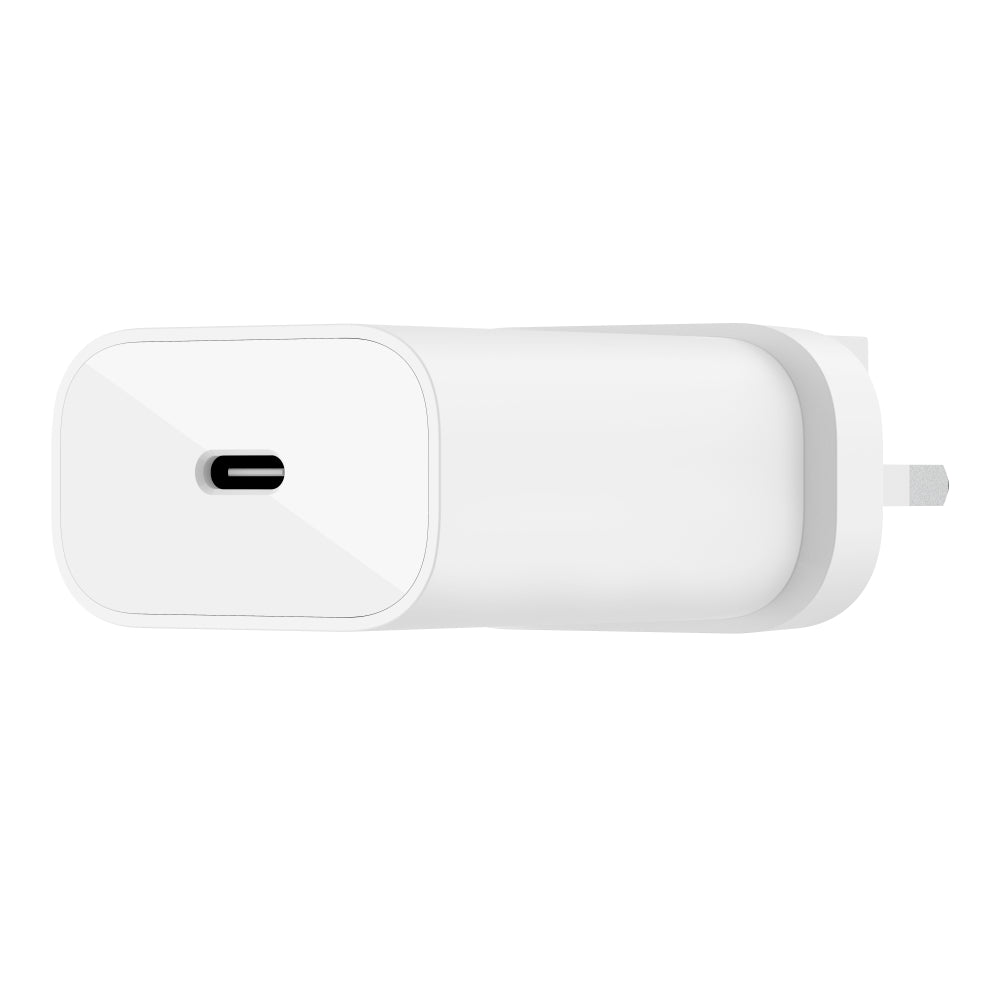 Belkin BoostCharge USB-C PD 3.0 PPS Wall Charger 25W - White - Refurbished