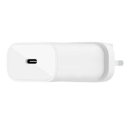 Belkin BoostCharge USB-C PD 3.0 PPS Wall Charger 25W - White - Refurbished