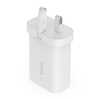Belkin BoostCharge USB-C PD 3.0 PPS Wall Charger 25W - White - Refurbished
