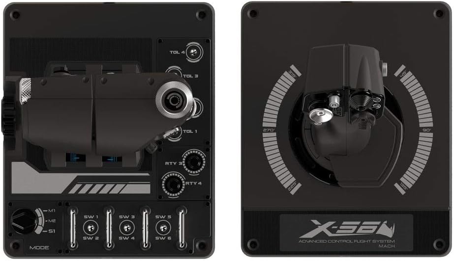 Logitech G X56 H.O.T.A.S Throttle and Joystick Flight Simulator Game Controller - Refurbished