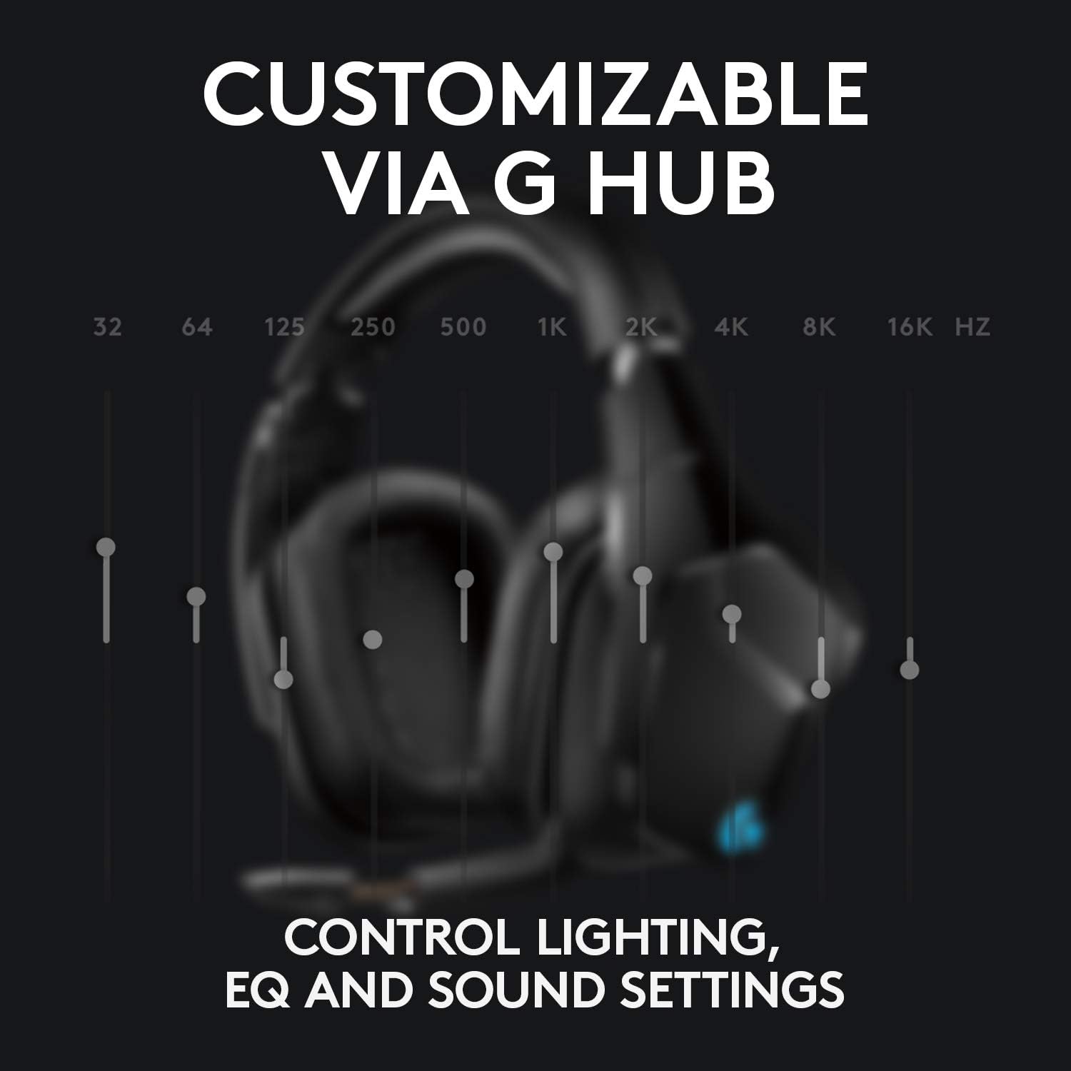Logitech G935 RGB Wireless Gaming Headset - Refurbished