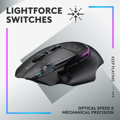 Logitech G502 X PLUS LIGHTSPEED Wireless RGB Gaming Mouse - Refurbished