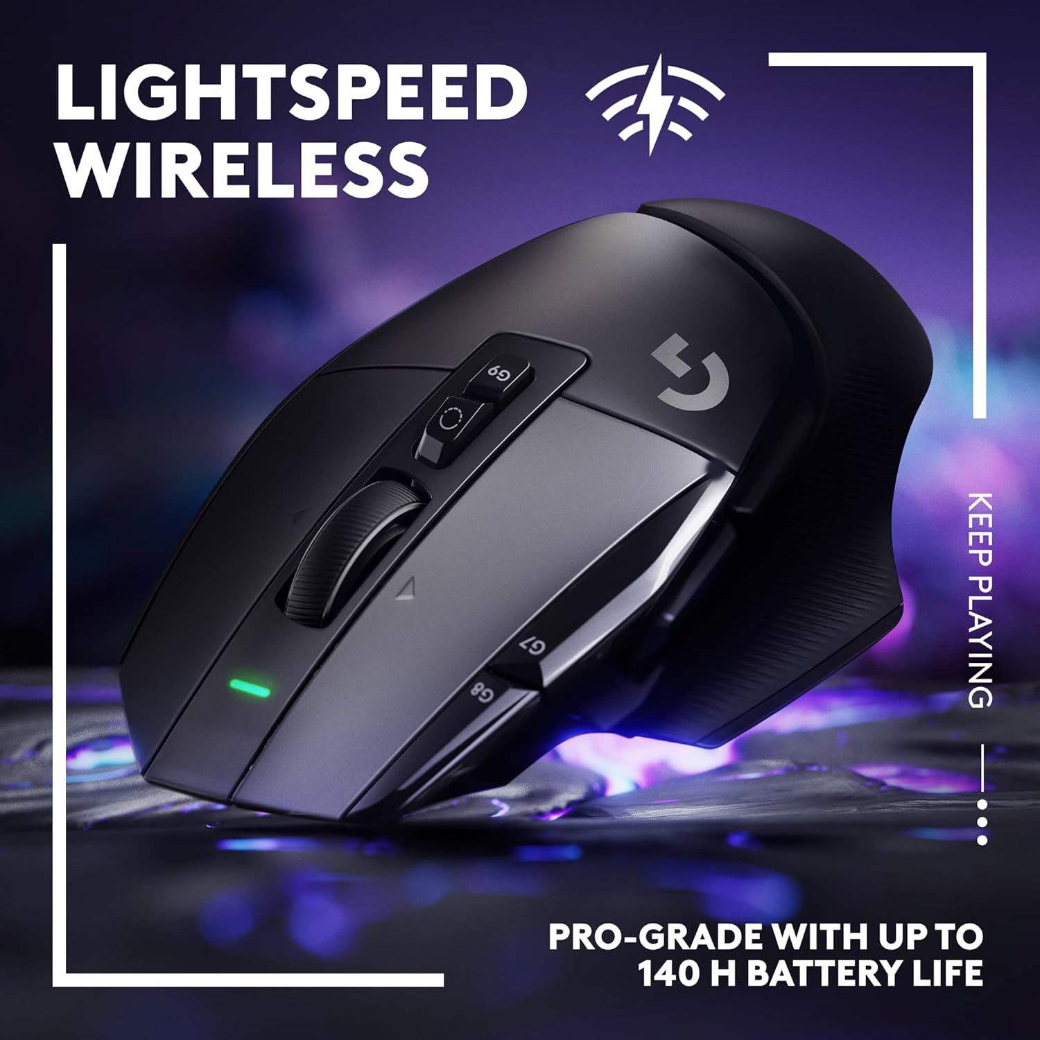 Logitech G502 X LIGHTSPEED Wireless Gaming Mouse - Refurbished
