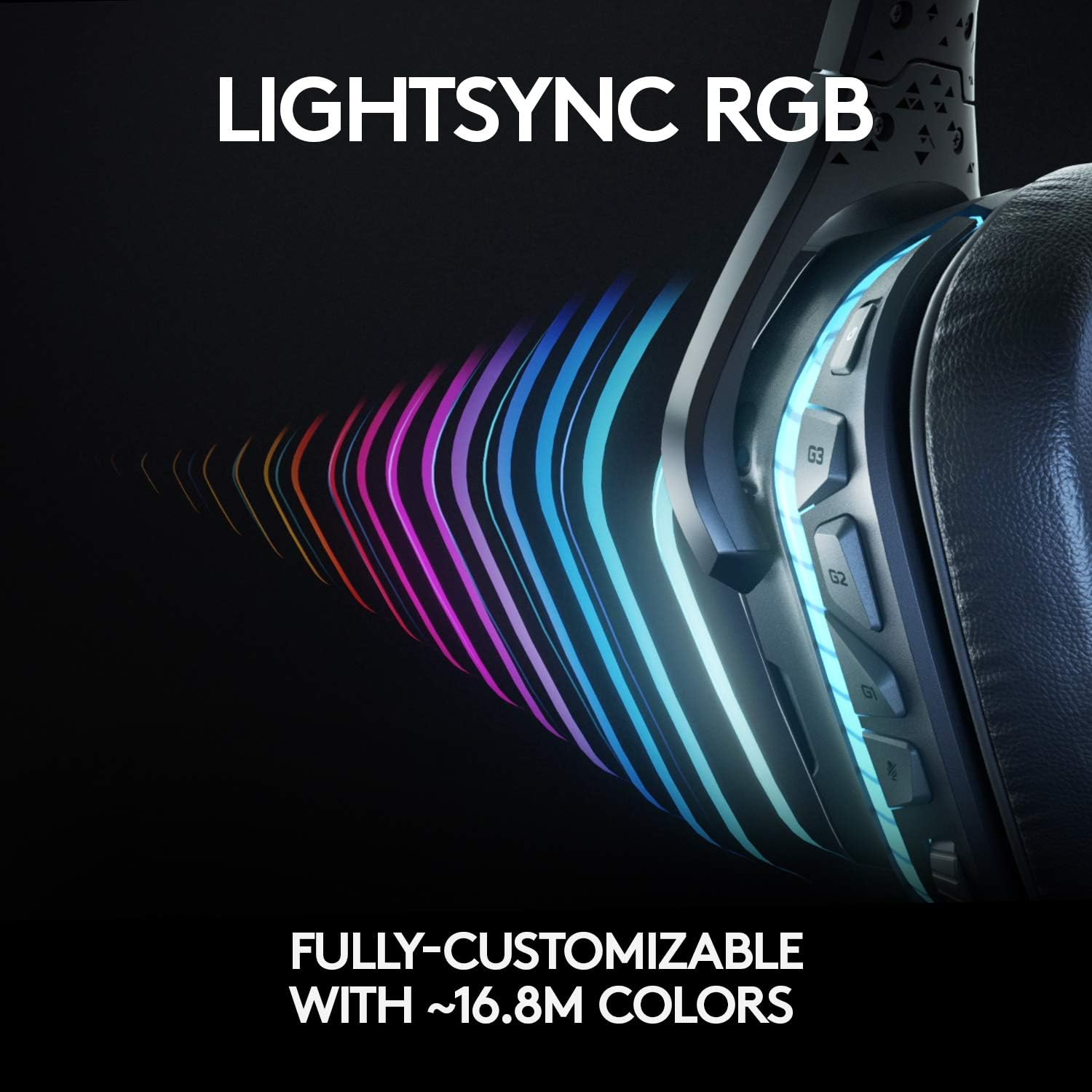Logitech G935 RGB Wireless Gaming Headset - Refurbished