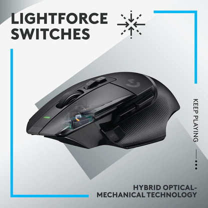 Logitech G502 X LIGHTSPEED Wireless Gaming Mouse - Refurbished