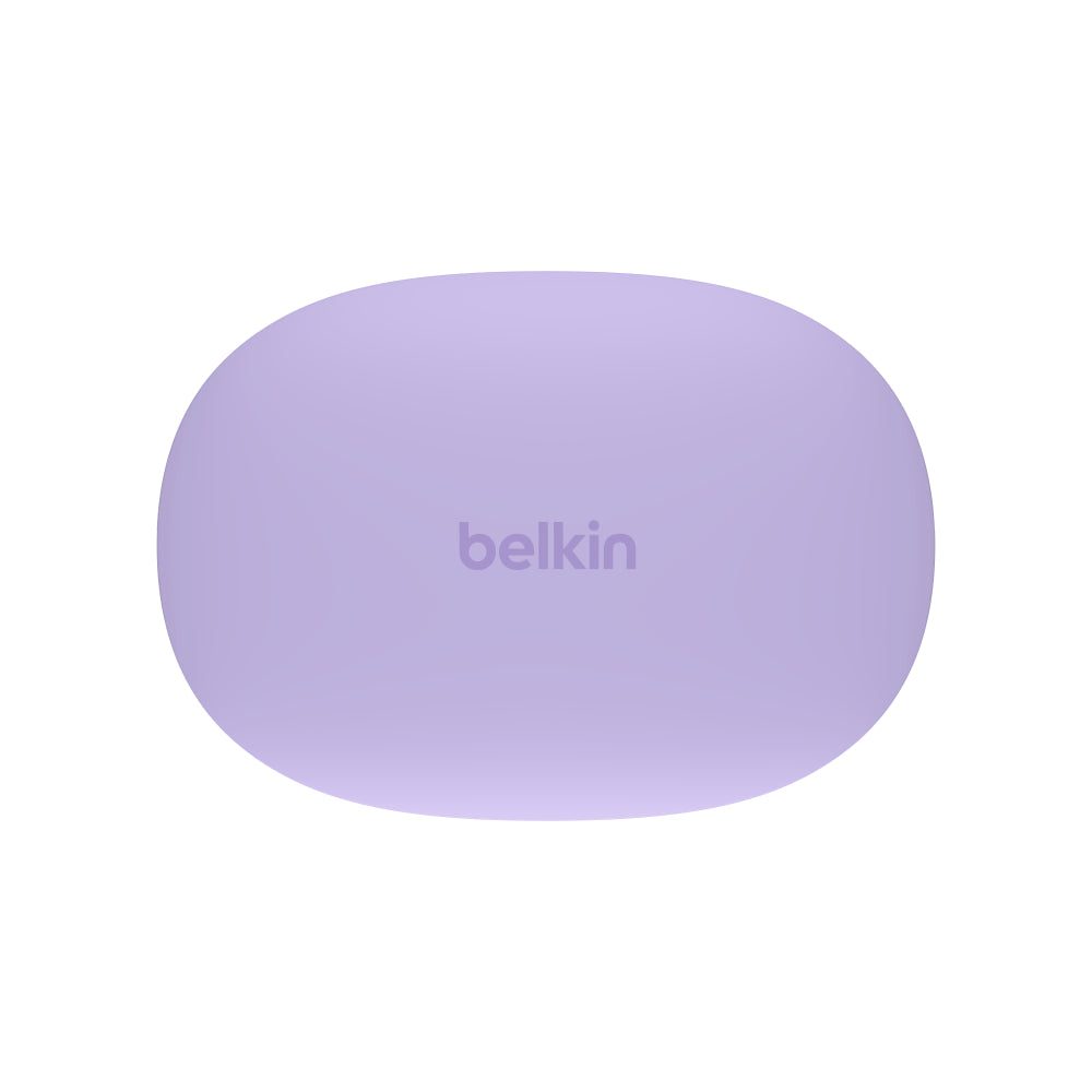 Belkin SoundForm Bolt True Bluetooth Wireless Earbuds - Lavender - Refurbished