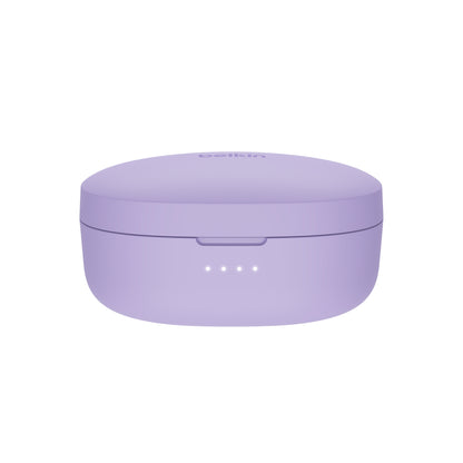 Belkin SoundForm Bolt True Bluetooth Wireless Earbuds - Lavender - Refurbished