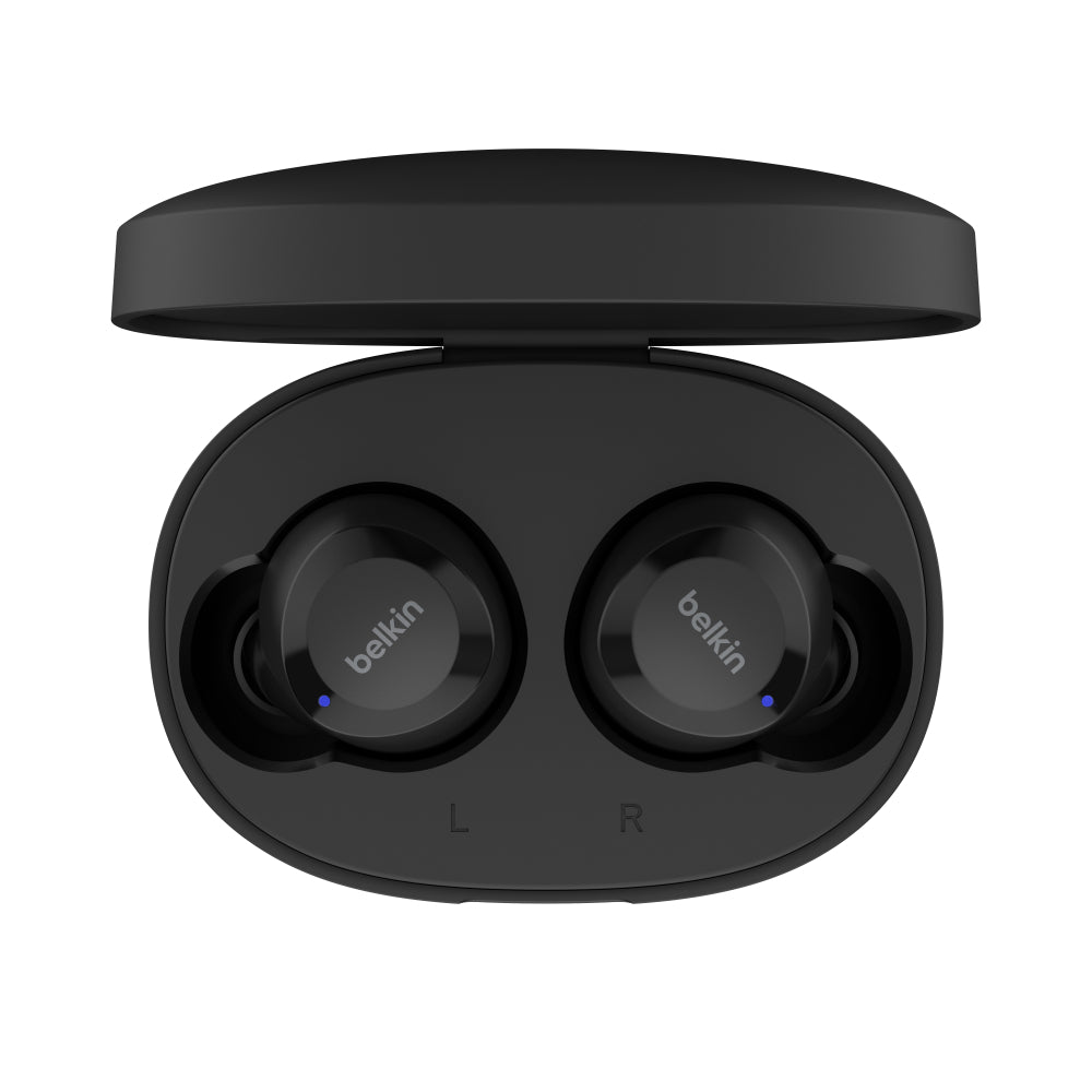 Belkin SoundForm BOLT True Bluetooth Wireless Earbuds - Black - Refurbished
