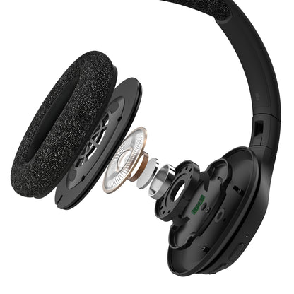 Belkin SoundForm Adapt Wireless Over-Ear Headset - Black - Refurbished