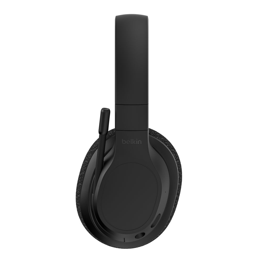 Belkin SoundForm Adapt Wireless Over-Ear Headset - Black - Refurbished