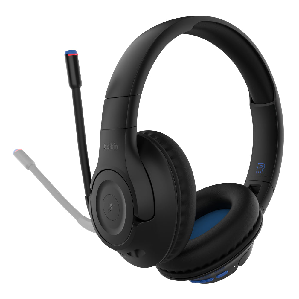 Belkin SoundForm Inspire Wireless Headset for Kids - Black - Refurbished