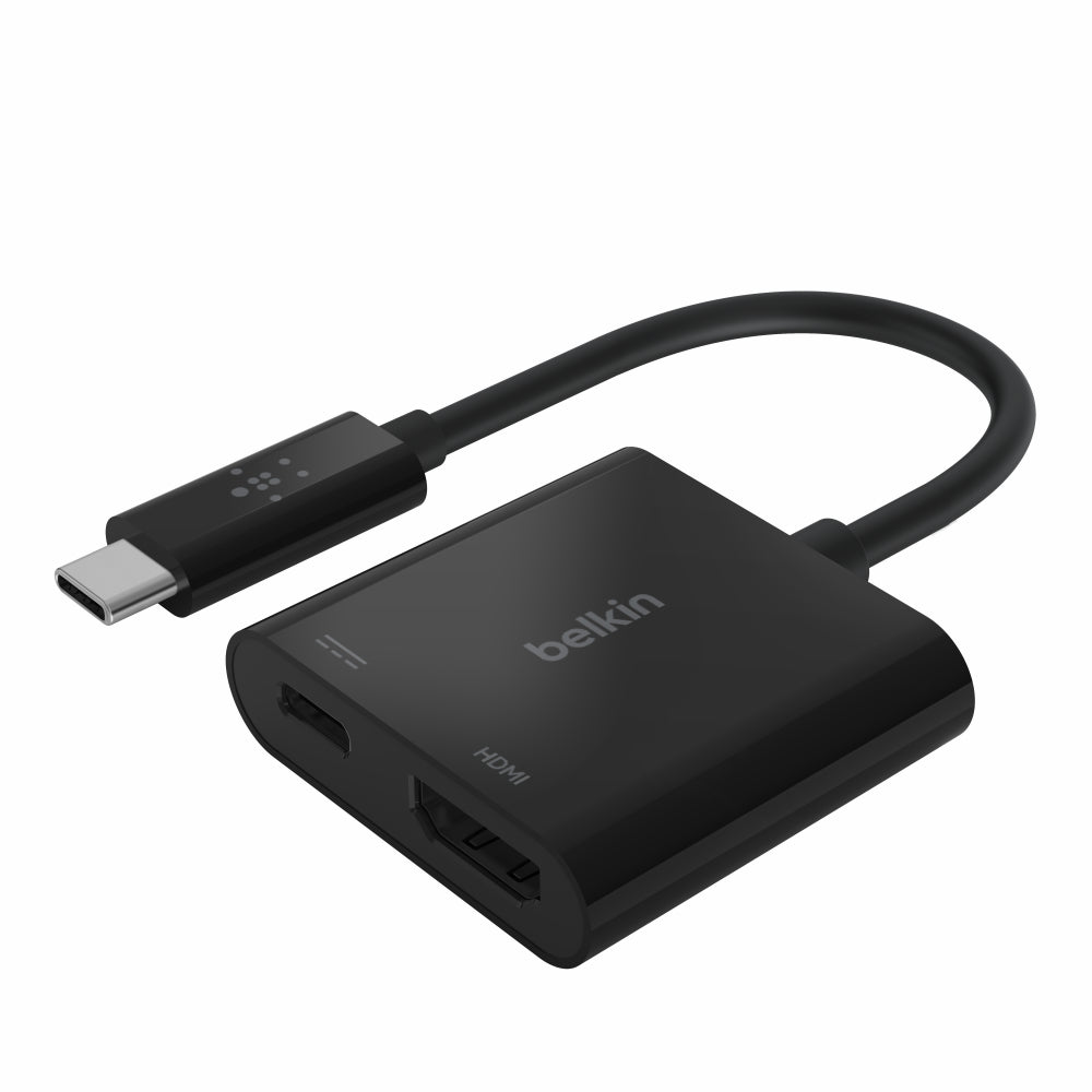 Belkin USB-C to 4K HDMI & Charge Adaptor - Black - Refurbished