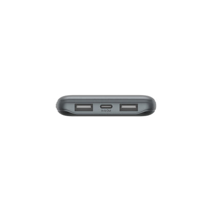 Belkin Power Bank 10000mAh - USB-A & C ports - 15w - iOS, Android - Gray - Refurbished