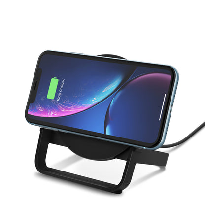 Belkin BoostCharge Qi Wireless Charging Stand 10W - Black - Refurbished