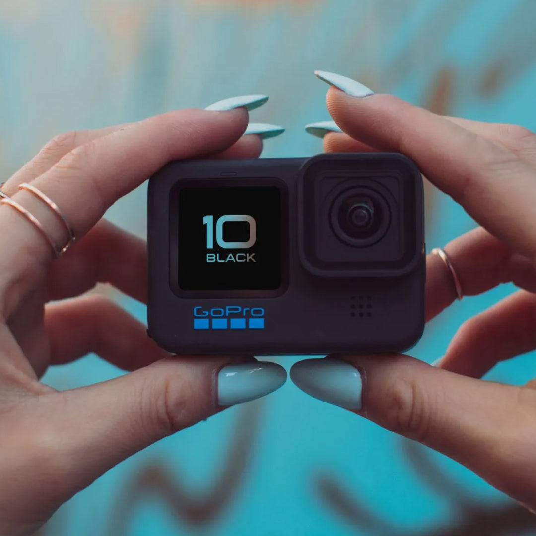 GoPro HERO 10 Black Waterproof Action Camera with Front LCD - Certified Refurbished