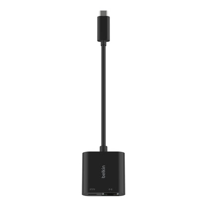 Belkin USB-C to Ethernet + Charge Adapter 100W - Black - Refurbished
