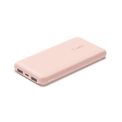 Belkin Portable Charger 10000mAh - iOS & Android - Rose Gold - Refurbished