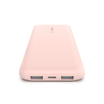 Belkin Portable Charger 10000mAh - iOS & Android - Rose Gold - Refurbished