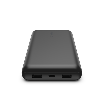 Belkin Power Bank 20000mAh - USB-A & C 15w - iOS, Android - Black - Refurbished