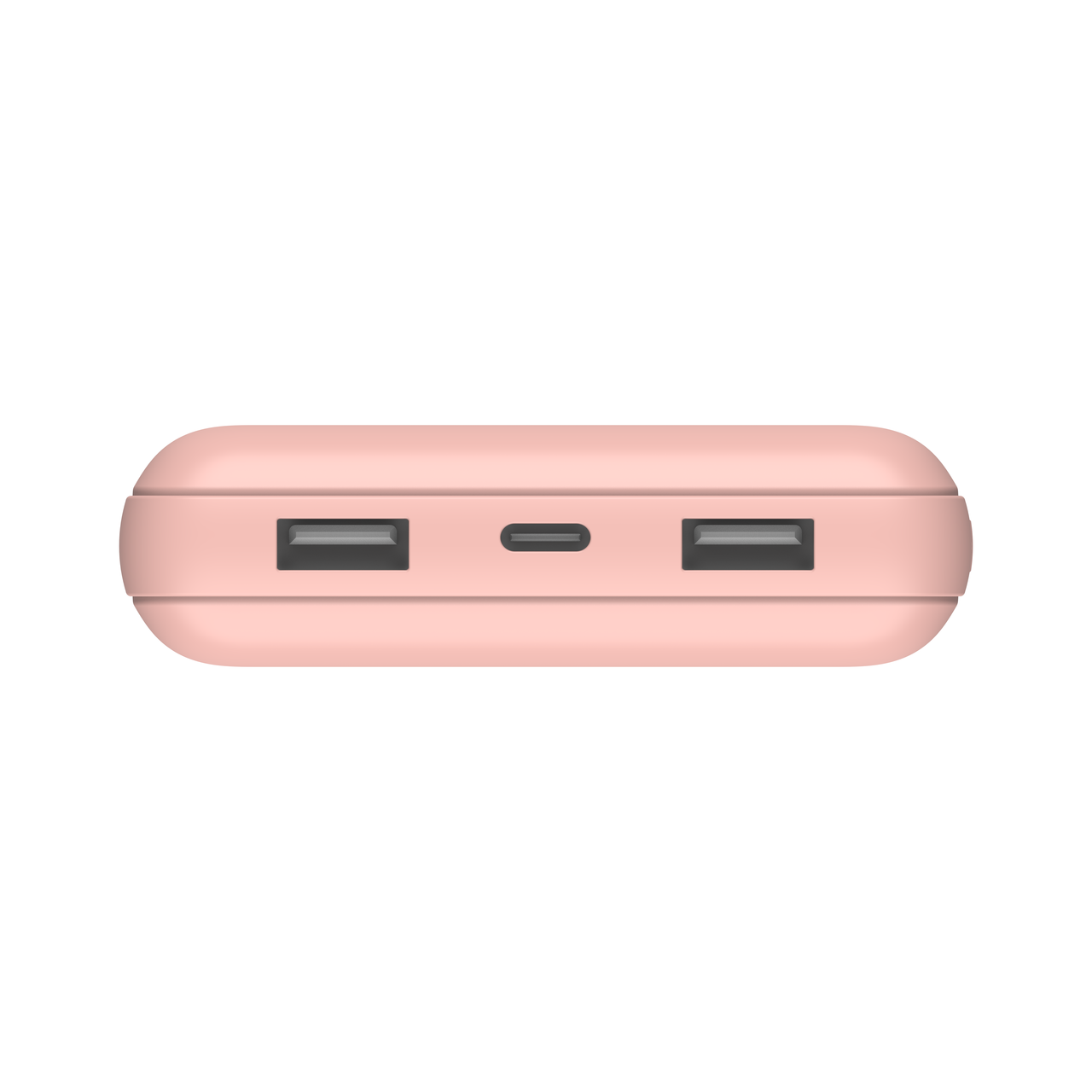 Belkin Portable Charger 20000mAh - USB A & C ports - 15W - iOS, Android - Rose Gold- Refurbished