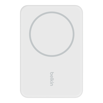 Belkin BOOST CHARGE Magnetic Wireless Powerbank - 5000mAh - White - Refurbished