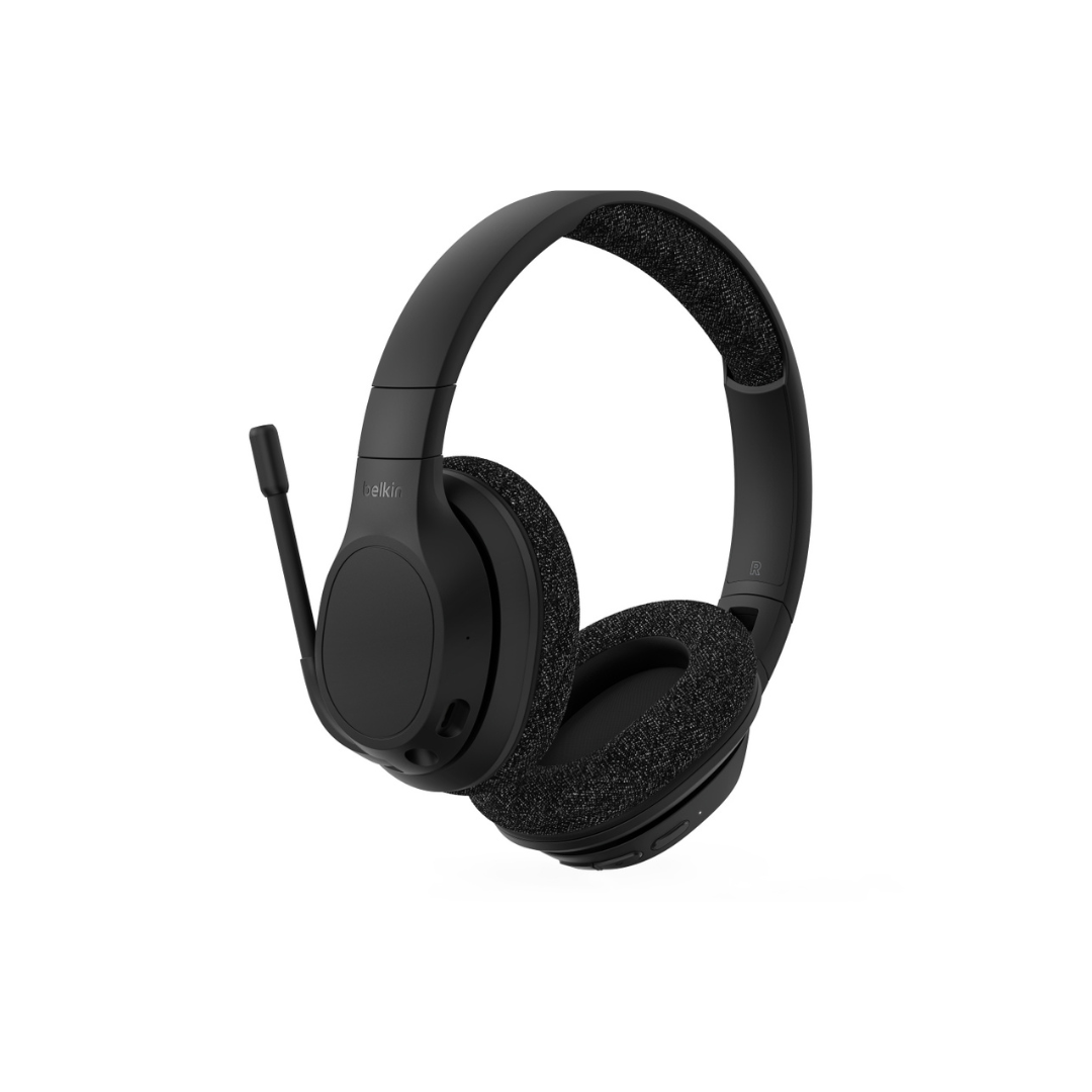 Belkin SoundForm Adapt Wireless Over-Ear Headset - Black - Refurbished