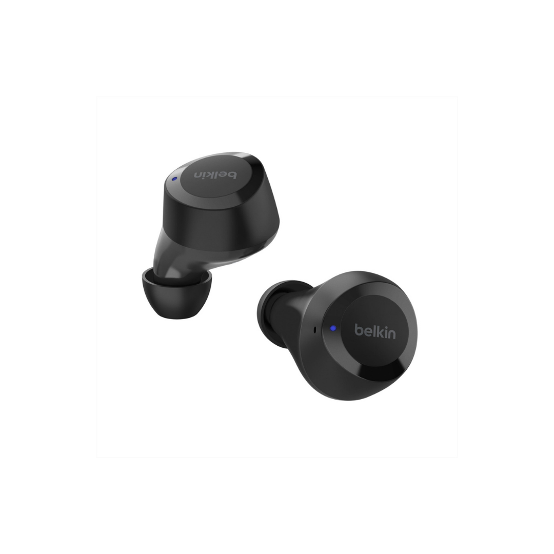 Belkin SoundForm BOLT True Bluetooth Wireless Earbuds - Black - Refurbished