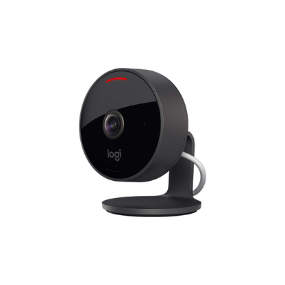 Logitech Circle View Weatherproof Wired Home Security Camera TrueView Video, 180° Wide Angle - Refurbished