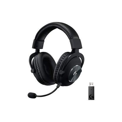 Logitech G PRO X Wireless LIGHTSPEED Gaming Headset with Blue VO!CE Mic Filter Tech - Refurbished