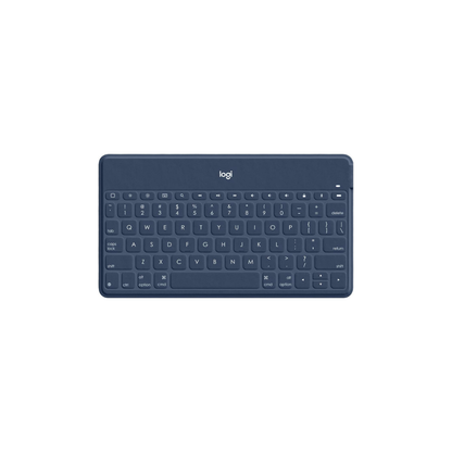 Logitech Keys-To-Go Wireless Bluetooth Keyboard For iPhone, iPad, Smartphone, Tablet, Windows, Apple TV - Refurbished