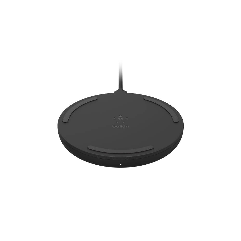 Belkin BoostCharge Qi Wireless Charging Pad + Charger - 10W - Black - Refurbished