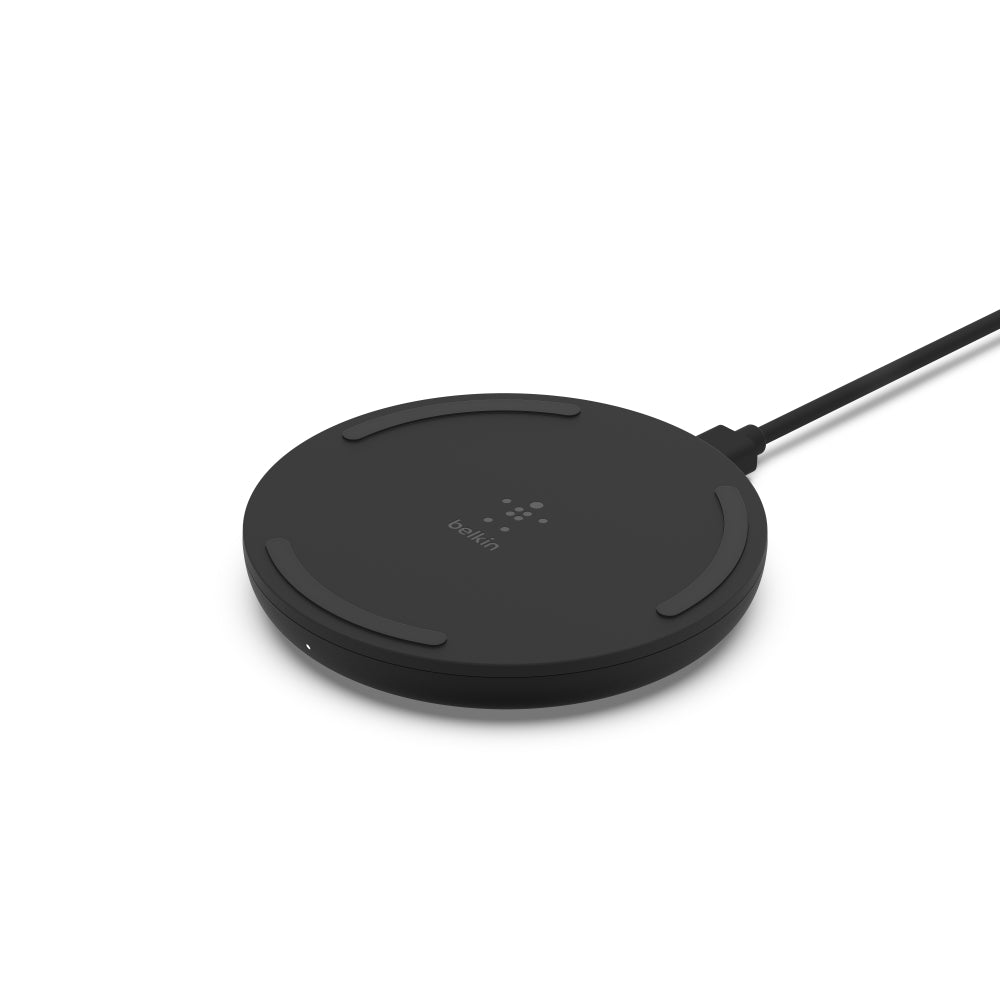 Belkin BoostCharge Qi Wireless Charging Pad + Charger - 10W - Black - Refurbished