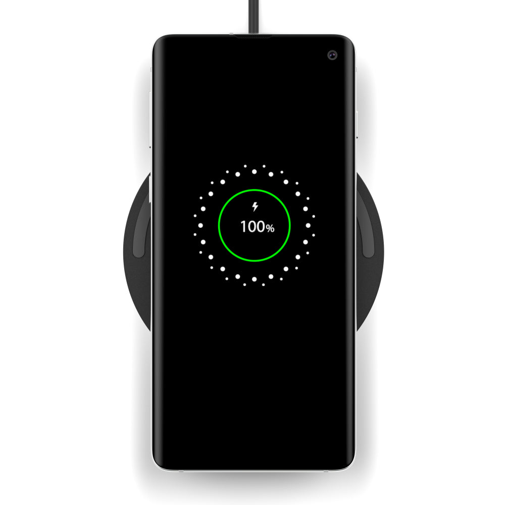 Belkin BoostCharge Qi Wireless Charging Pad - 10W - Black - Refurbished