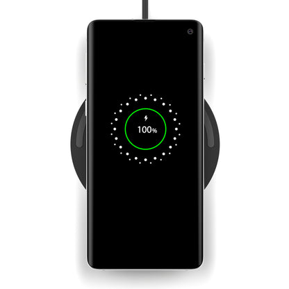 Belkin BoostCharge Qi Wireless Charging Pad + Charger - 10W - Black - Refurbished