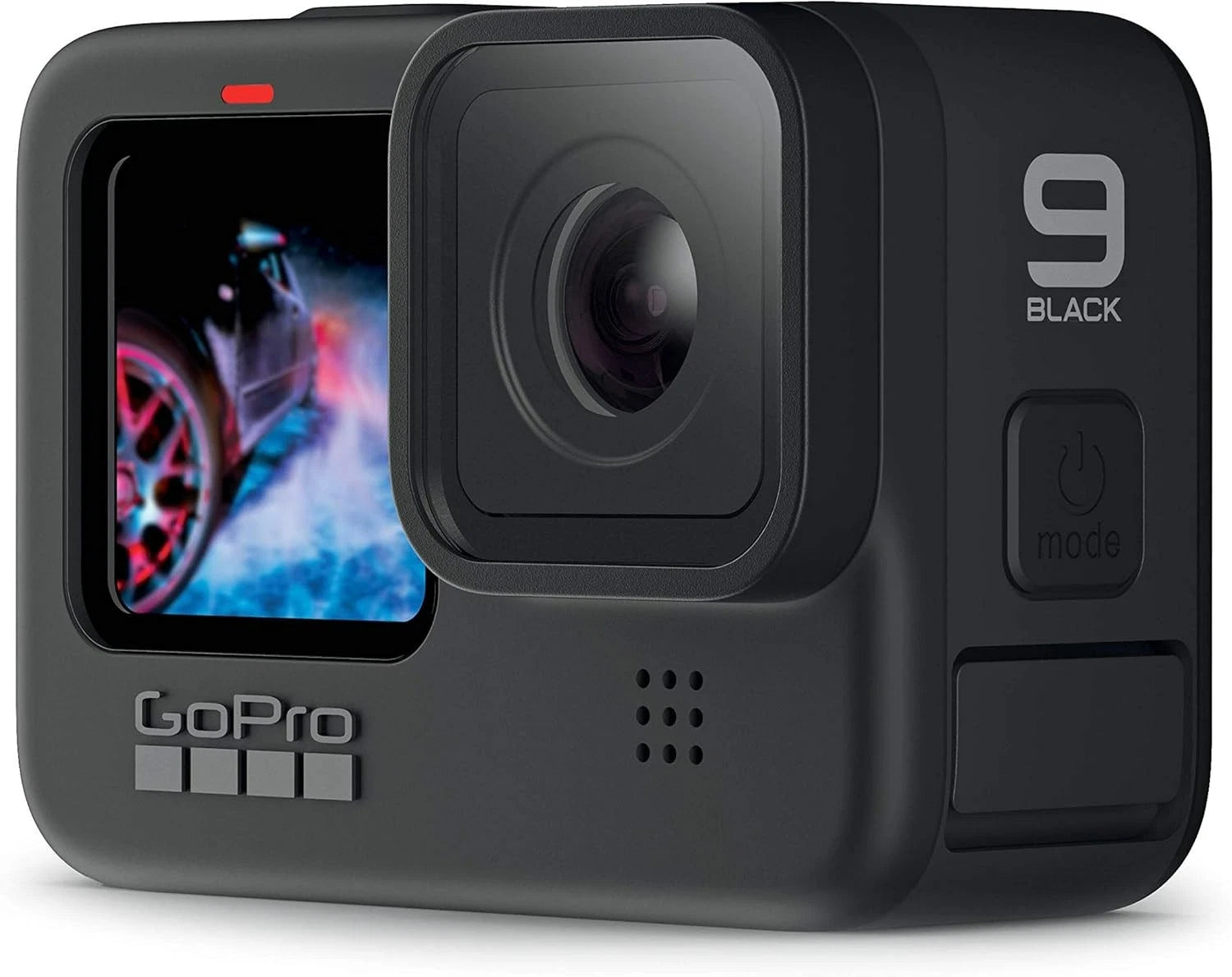 GoPro HERO 9 Black - Waterproof Action Camera with Front LCD and Touch Rear Screens, 5K Ultra HD Video, 20MP Photos, 1080p Live Streaming, Webcam, Stabilization