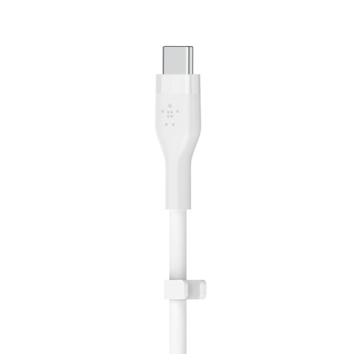 Belkin BoostCharge Flex USB-C - 2m Silicone Cable - White - Refurbished